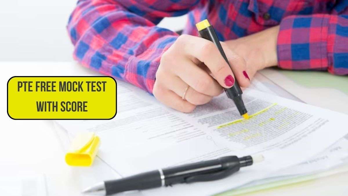 PTE Free Mock Test with Score